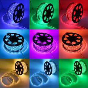 AC230V SMD5050 Single Line RGB color strips